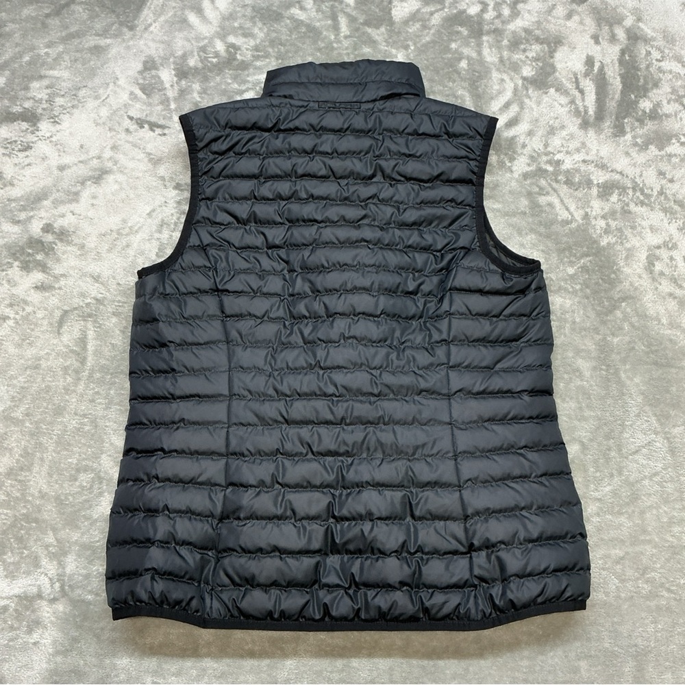 Eddie Bauer  650 Down Vest Women’s Medium black puffer outdoor hiking casual - Picture 9 of 12